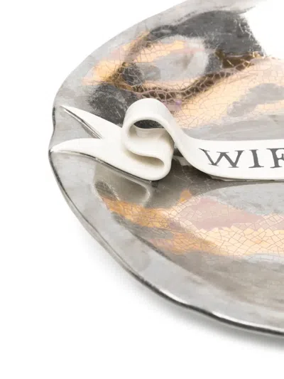 L'objet Ruan Hoffmann Plate (27 Cm) In Silver