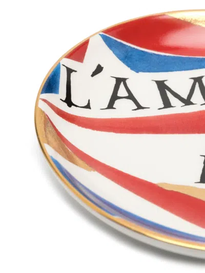 L'objet X Ruan Hoffmann L'amour Fou Vide Poche Plate In Multi