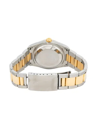 Pre-owned Rolex Datejust 36mm In Silver