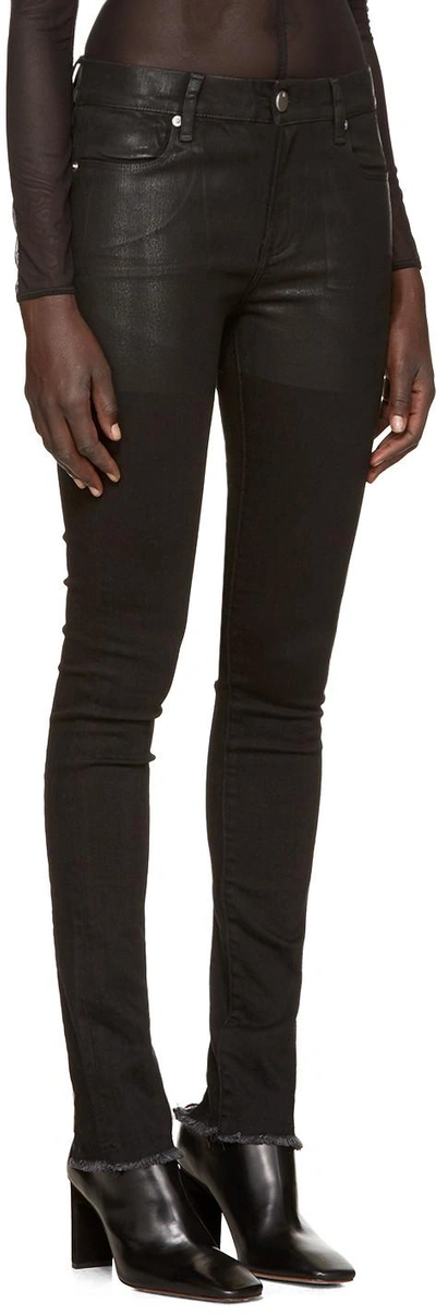 Shop Alyx Black Zip Back Skinny Jeans