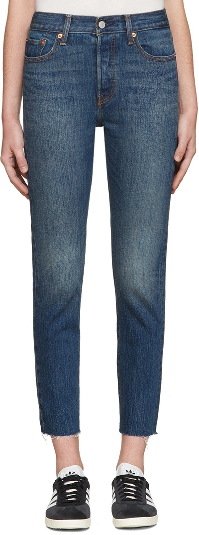 Levi's Blue Wedgie Fit Jeans