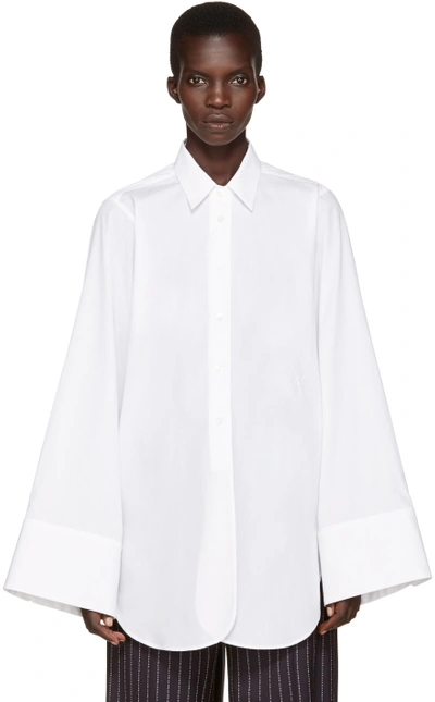 Alyx Cotton Poplin Shirtdress In White