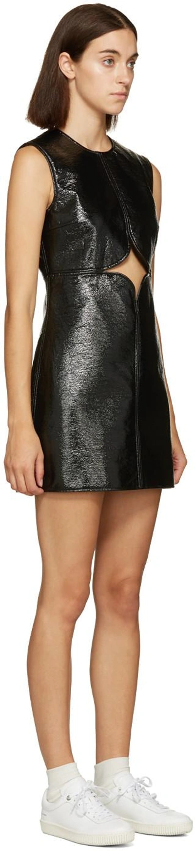 Shop Courrèges Black Cut-out Dress