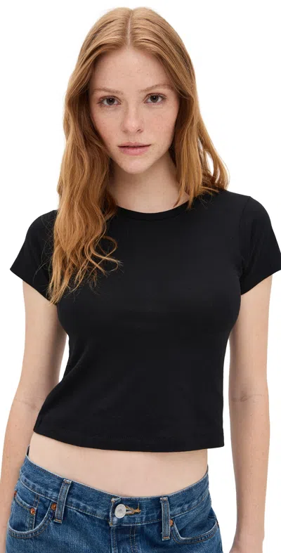 Éterne Short Sleeve Baby Tee Black