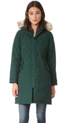 Canada Goose Kensington Parka In Algonquin Green