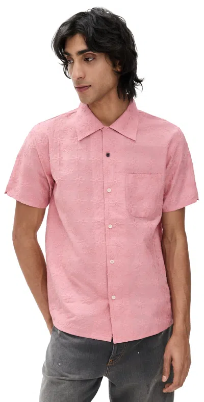 Kardo Chintan Schiffli Shirt Pink In Pink