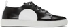 MCQ BY ALEXANDER MCQUEEN Black & White Chris Sneakers