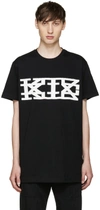 KTZ Black Textured Logo T-Shirt