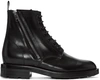 Saint Laurent William 25 Side Zip Boot In Black Leather
