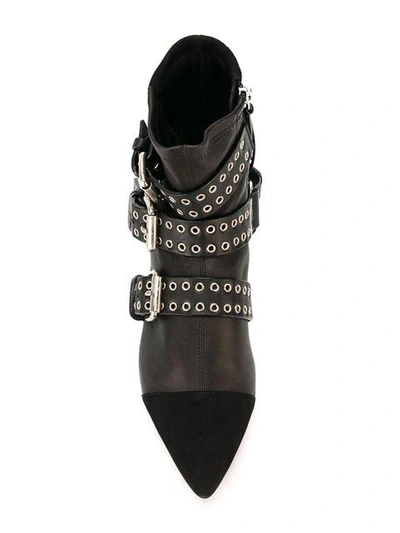 Shop Isabel Marant Étoile 'rolling' Boots - Black