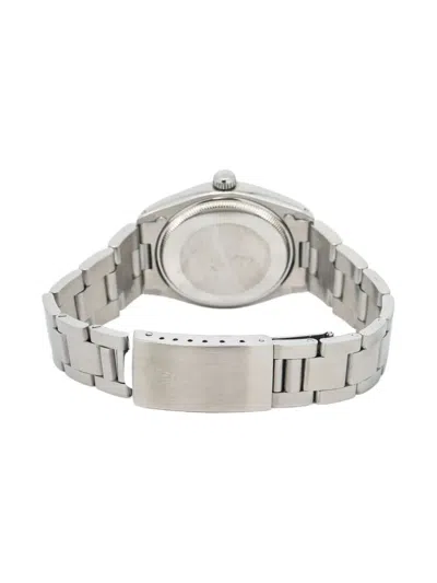 Pre-owned Rolex  Air King 34mm In Blue