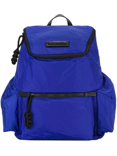 Dsquared2 Backpack & Fanny Pack In Purple