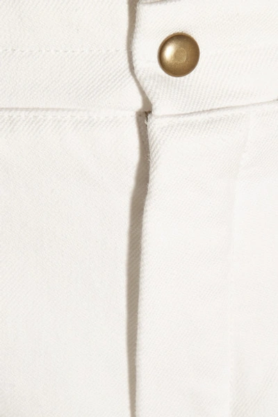 Shop Chloé Cropped High-rise Slim-leg Jeans