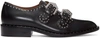 GIVENCHY Black Studded Monk Strap Shoes