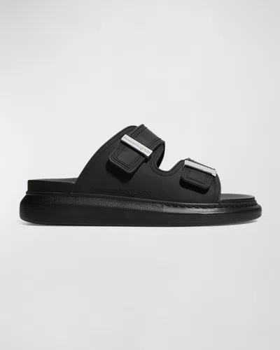 Alexander Mcqueen Alexander Mc Queen Hybrid Sandals In Black