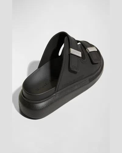 Alexander Mcqueen Alexander Mc Queen Hybrid Sandals In Black
