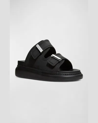Alexander Mcqueen Alexander Mc Queen Hybrid Sandals In Black