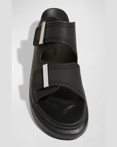 Alexander Mcqueen Alexander Mc Queen Hybrid Sandals In Black