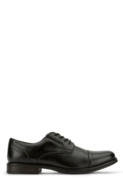 Dockers Mens Edgar Synthetic Leather Dress Oxford Lace Up Shoe In Black