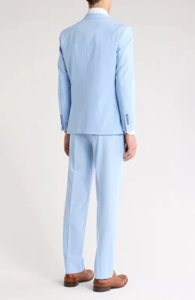 Gino Vitale 2-piece Suit In Sky Blue