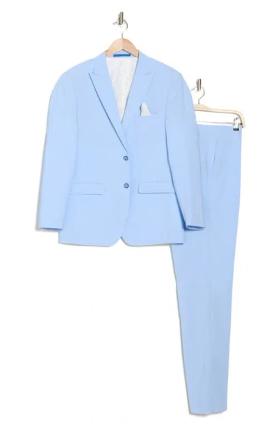 Gino Vitale 2-piece Suit In Sky Blue