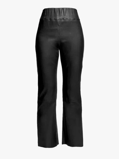 As By Df Reagan Stretch Leather Leggings In Black