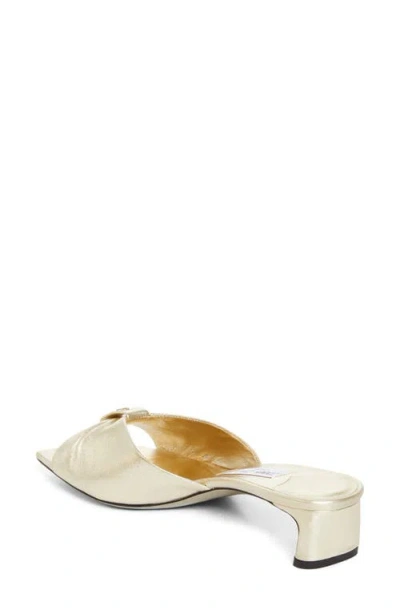 Jimmy Choo Annika Slide Sandal In Champagne