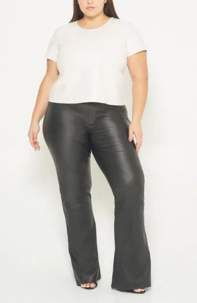 As By Df New Guard Recycled Leather Tee In Buttercream