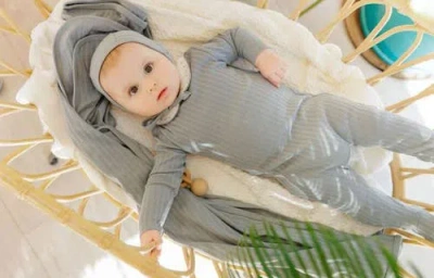 Ely's & Co. Looms Wave Collection In Blue Pin Dot