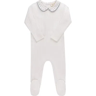 Ely's & Co. Looms Wave Collection In Ivory Pin Dot