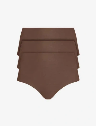 Commando Classic High Rise Bikini 3-pack In Beige