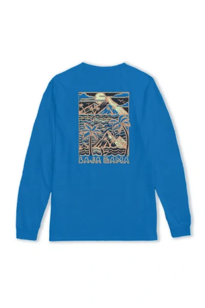 Baja Llama Wavy Dayz In Blue