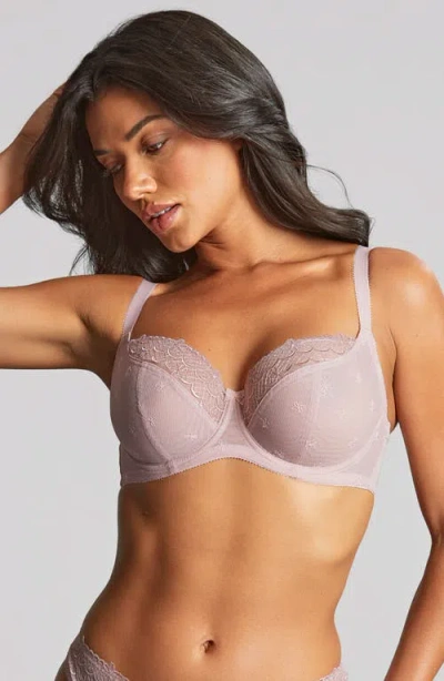 Panache Blossom Balcony Underwire Bra In Taupe