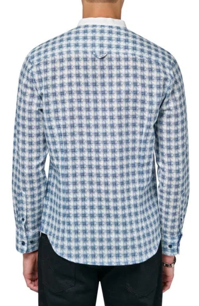 Brooklyn Brigade Jett Long Sleeve Mandarin Shirt In Multi