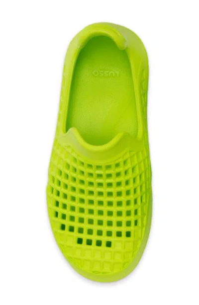 Lusso Cloud Scenario Waterproof Slip-on In Green