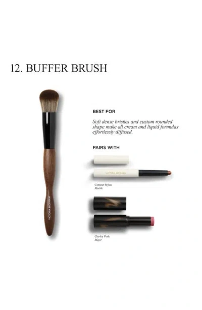 Victoria Beckham Brush Collection 12 Buffer Brush In Brown