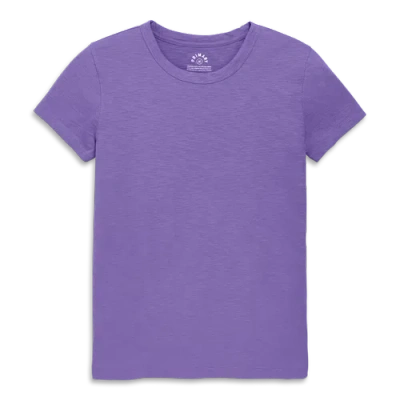 Primary Adult Classic Slub Crewneck Tee In Violet