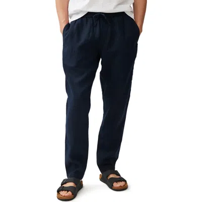 Rodd & Gunn Regular Fit Linen Resort Pants In Navy