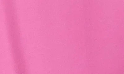 Karen Kane Plus Size Crossover Hem Top In Pink