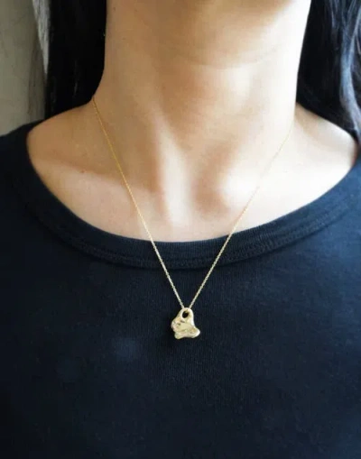 Odette New York Papillon Necklace In Brass
