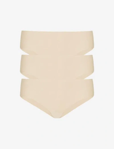 Commando Cotton Bikini 3-pack In Black