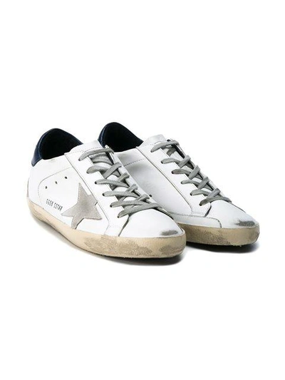 Shop Golden Goose Superstar Sneakers In White