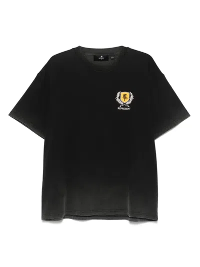 Represent Cotton Crew-neck T-shirt In Black