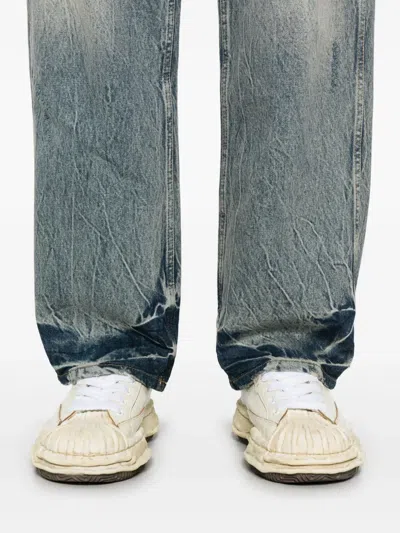 Represent R3 Distressed Jeans In Blue