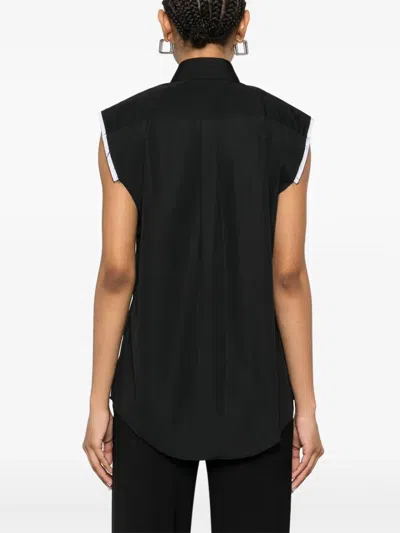 Alainpaul Layered Shirt In Black