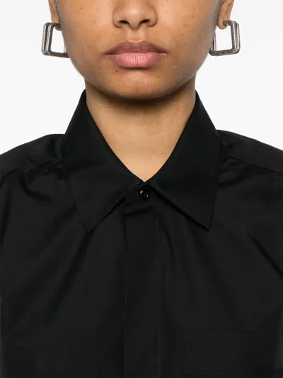Alainpaul Layered Shirt In Black