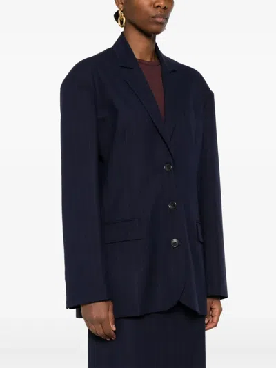 Le Sully Studio Anchise Blazer In Blue