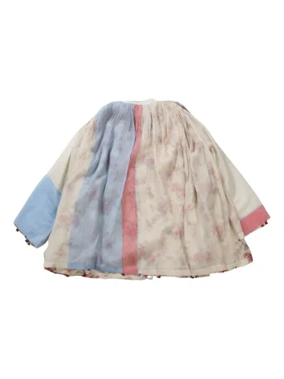 Péro Floral-print Shirt In Neutrals