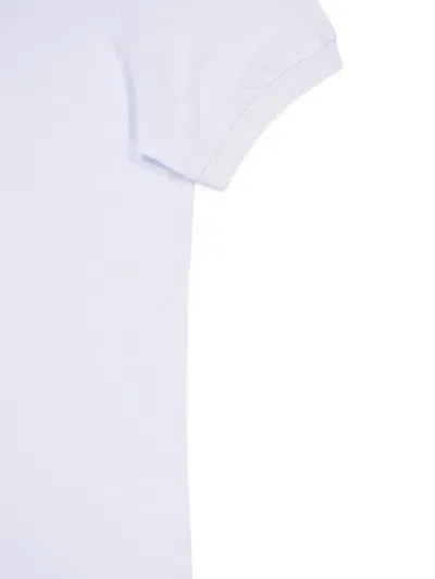 Brunello Cucinelli Logo Cotton Polo Shirt In White