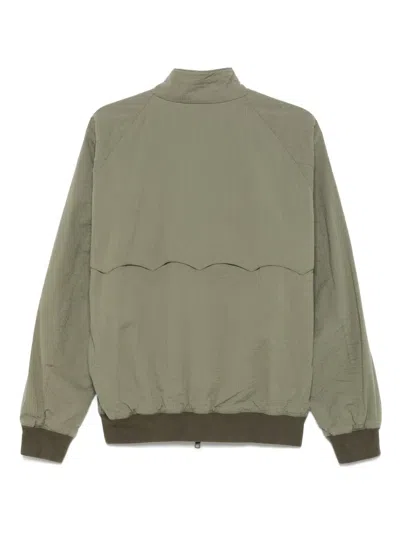 Baracuta G9 Harrington Jacket In Military Green In Green